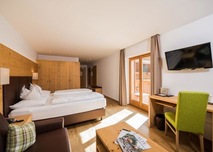 Das Doppelzimmer Molignon mit Balkon