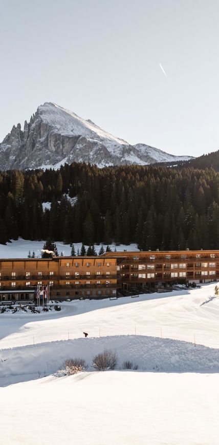 Sporthotel Floralpina auf der Seiser Alm im Winter