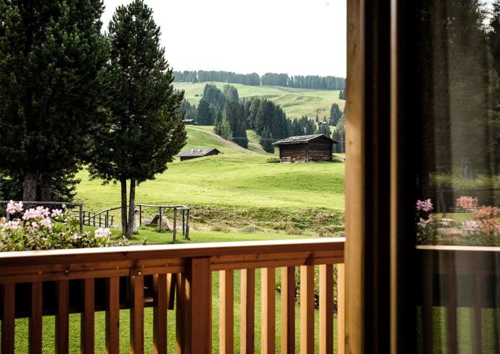 The view from the balcony of the double room Punta d'Oro